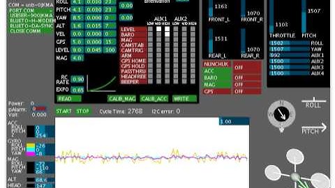 Multiwii 2.0 + Drotek 10dof