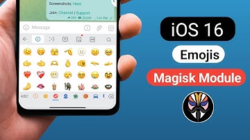 iOS 16 Emojis Magisk Module 🤩