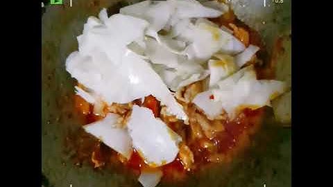 Chef Day 🥰ผัดพริกแกงไก่หน่อไม้ดอง😋