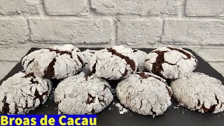 Broas de Cacau (Biscoitos)