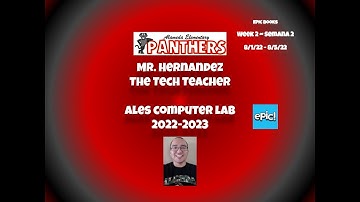 Q1 Week 2 EPIC Computer Lab 22-23