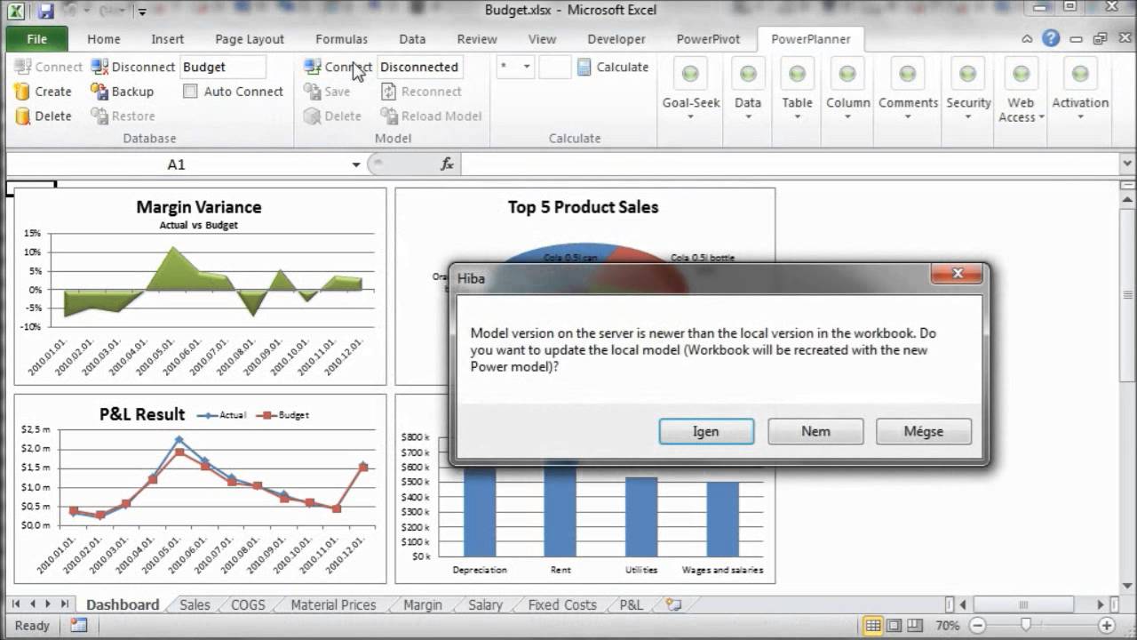 Modifying a PowerPivot Model - YouTube