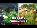 I survived 1000 days in minecraft hardcore