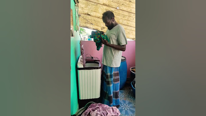 பாப்பா நான் துணி துவைத்த பாப்பா 😂😂
