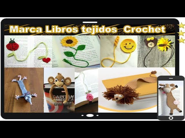 Cómo tejer marcadores de libros a crochet, ¡NUEVO TUTORIAL! exclusivo para  nuestra comunidad de Facebook 😍 Les traigo el paso a paso para tejer  marcadores de libros. A disfrutar del crochet