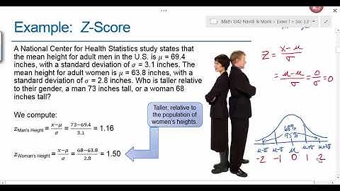Math 1342 Navidi Sec 3 3 Measures of Position