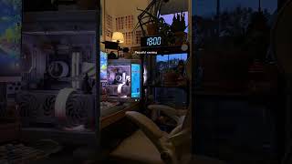 Peaceful evening in my favorite corner | #pcbuild #cozygamingcommunity #pcsetup #dreampc #gamerpc