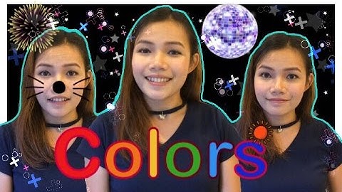 Learn Lao colors. Ep.13