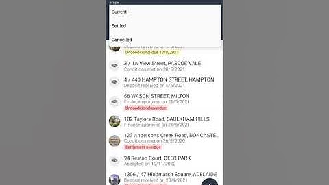 View and manage contracts in the Eagle CRM mobile app