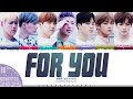 BTS (防弾少年団) 'For You' Lyrics [Color Coded Kan_Rom_Eng] | UNTIL 2025 #23