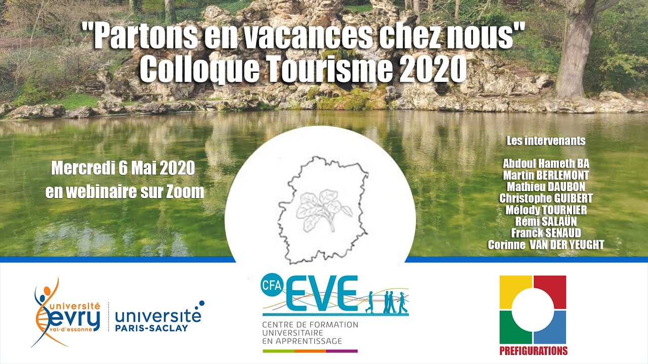 Colloque Slow Tourisme 2020 - Evry - Complet 3h05