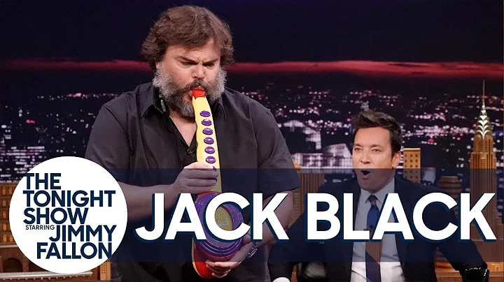 Jack Black Performs His Legendary Sax-A-Boom with ...