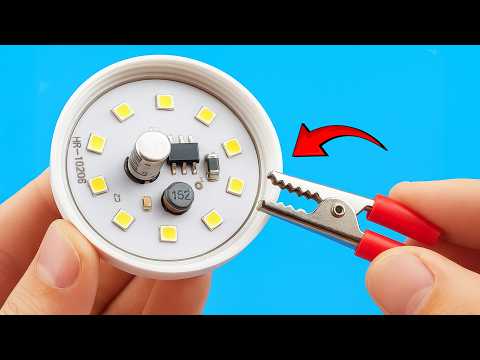 Never Buy New LED Bulbs Just Use This Trick And Old LED Bulbs Can Be Revived