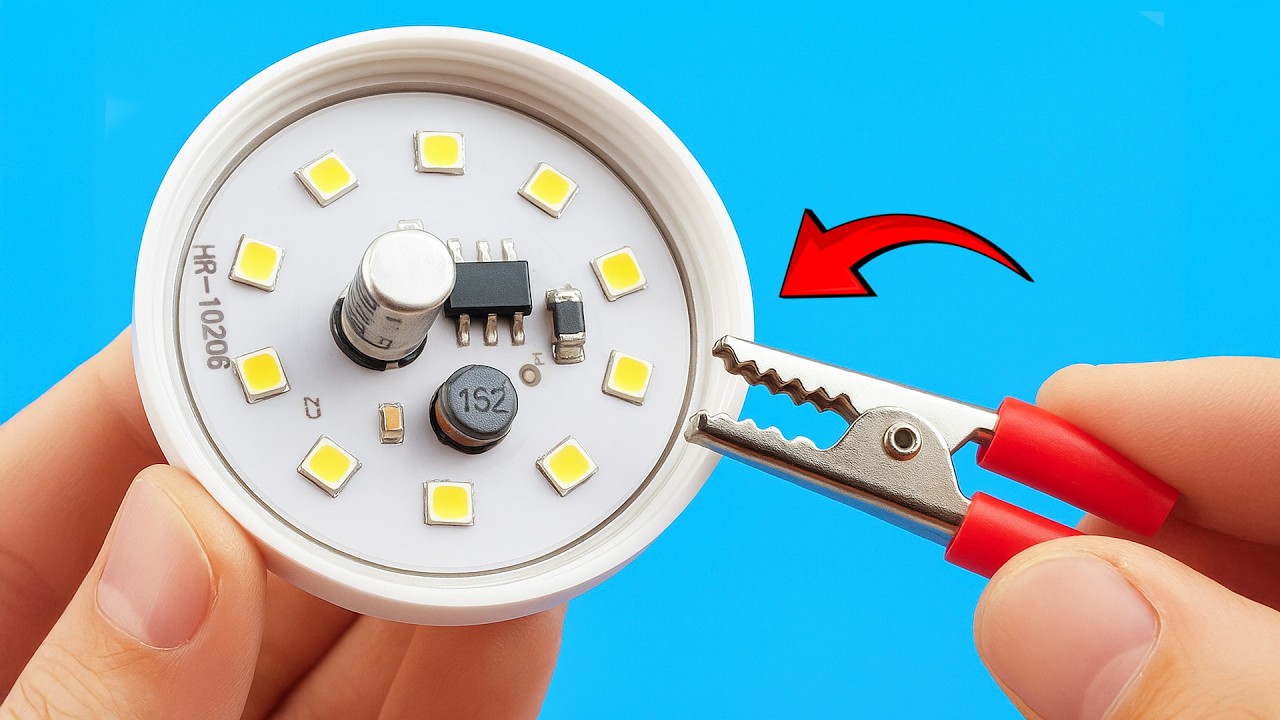 Never Buy New LED Bulbs! Just Use This Trick and Old LED Bulbs can be ...