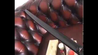 Cleaning a Live Bladed Samurai sword  Gekiryudojo screenshot 1