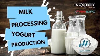 Milk Processing and Yogurt Production Line from InoxBey Turkiye to Saudi Arabia 2023