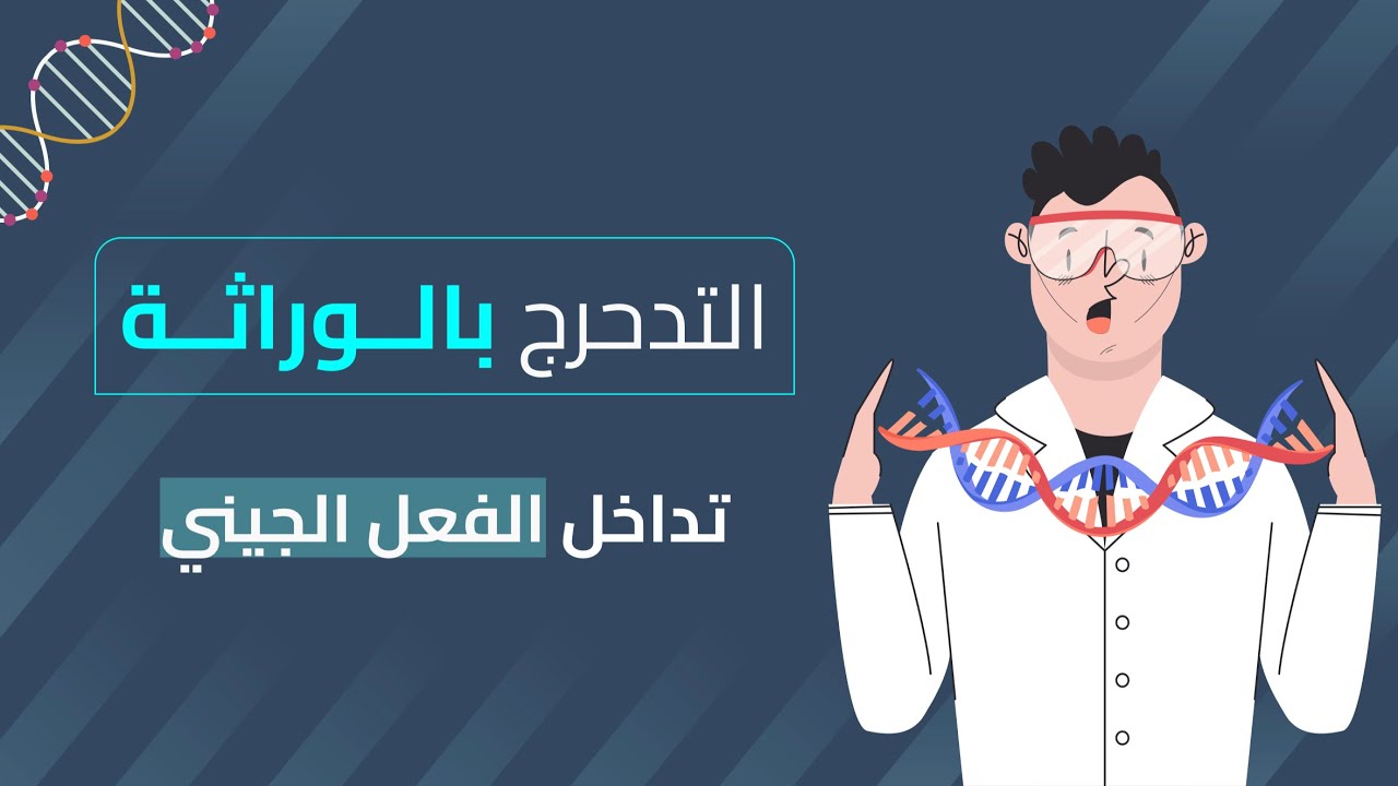 التدحرج بالوراثة | تداخل الفعل الجيني