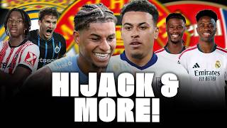 🚨💣 HIJACK HAPPENING! RASHFORD DECISION! ARSENAL: THREE MOVES! VINI JR AND CAMAVINGA…