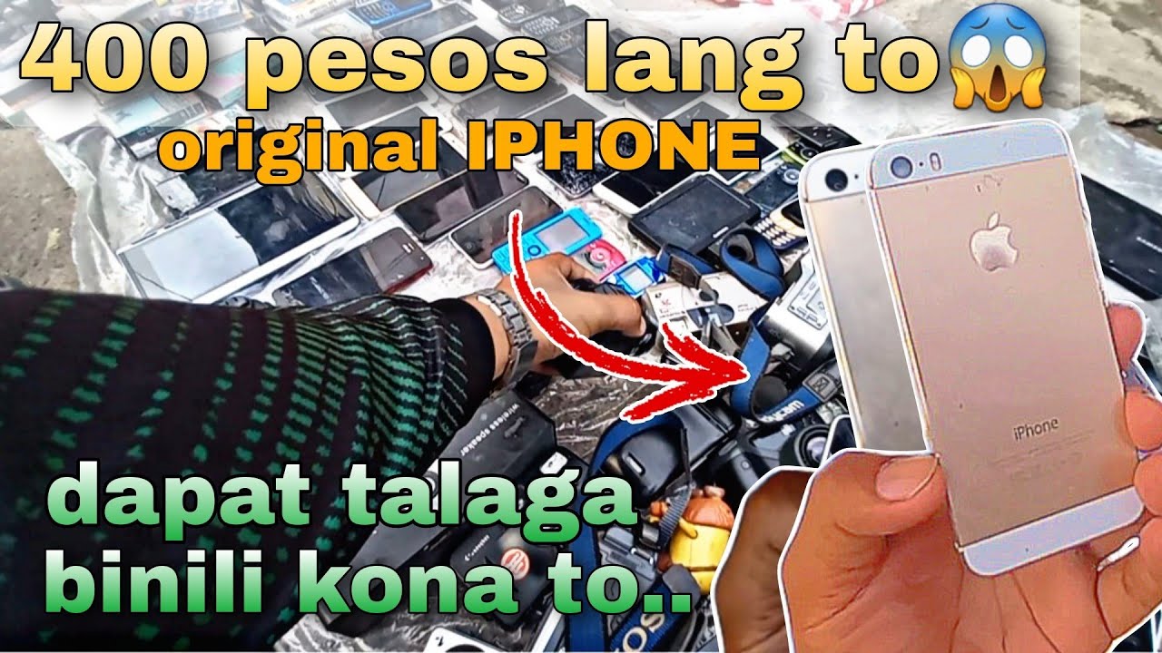 Original iphone 400 lang😱 | Buraotan sa Divisoria carmen planas st...🇵🇭