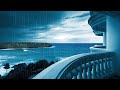 Rainstorm & Ocean Waves | Sleep or Study Better with Rain White Noise | 10 Hours