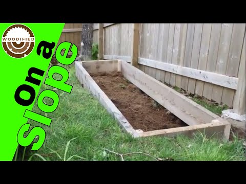 How To Make Raised Beds In Flat Landscape?