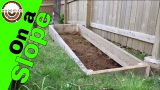 In this video i show you how to build a raised garden bed on slope.
built two beds and installed them gentle these garde...