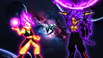 All Jus OP (all form) (New) VS Ghost (all form) in Jump Force Mugen😱