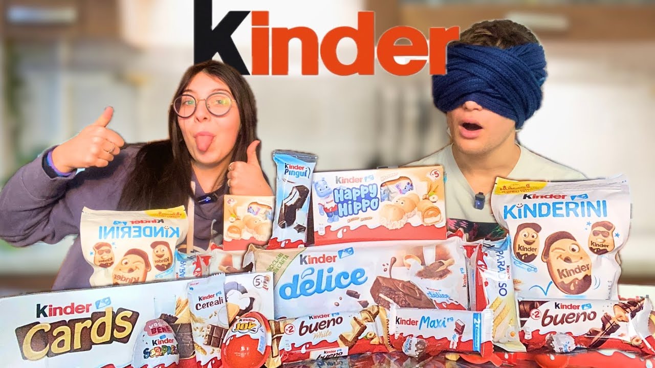 Proviamo TUTTI i PRODOTTI della KINDER! *Franci bendato*
