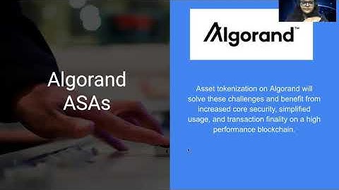 Algorand Standard Assets
