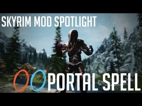 Skyrim Mod Spotlight: [Portal Spell]Letter From GLaDOS 2.0