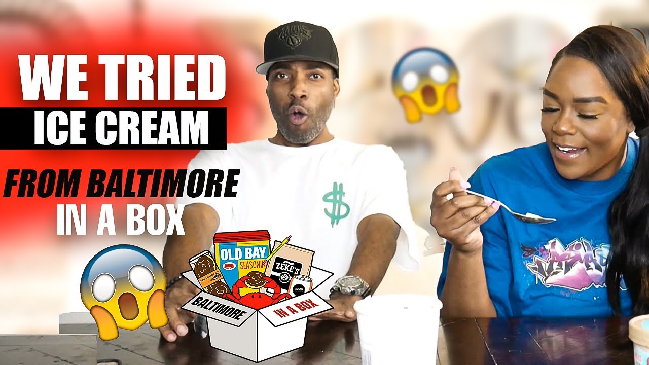 First time trying Baltimore in a Box's Ice Cream!! We've been missing out!! | Asia x BJ