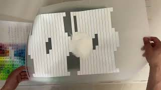 Color chart printing in 8 colors DTF machine