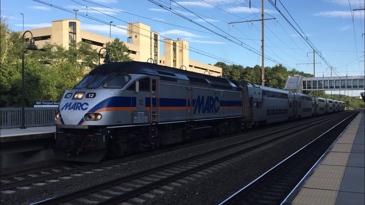 MARC HD 60fps: Friendly Engineer on Penn Line Train 544 Gives A Shave ...