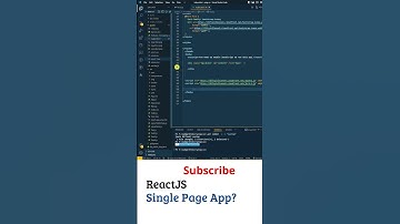 React Telugu: Single Page Application?, Frontend, ReactJS Tutorial, Learn React JS, React JS Telugu