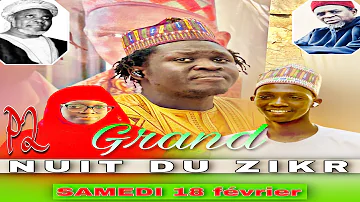 Nuit du Zikr Zeyda Aminata Niass et Alioune Badara Thiam 18 février 2023