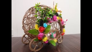 : Birds Nest | DIY Home Decoration /Best out of waste ideas