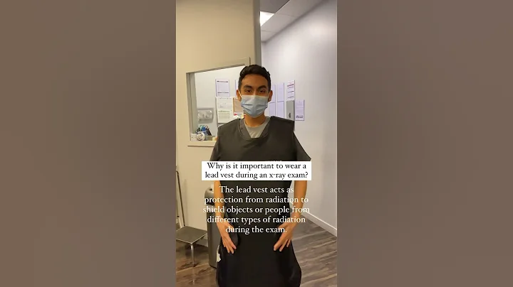 Why is it important to wear a lead vest during an X-Ray exam? #shorts #RadNet