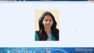 How to add name & date in passport size photo