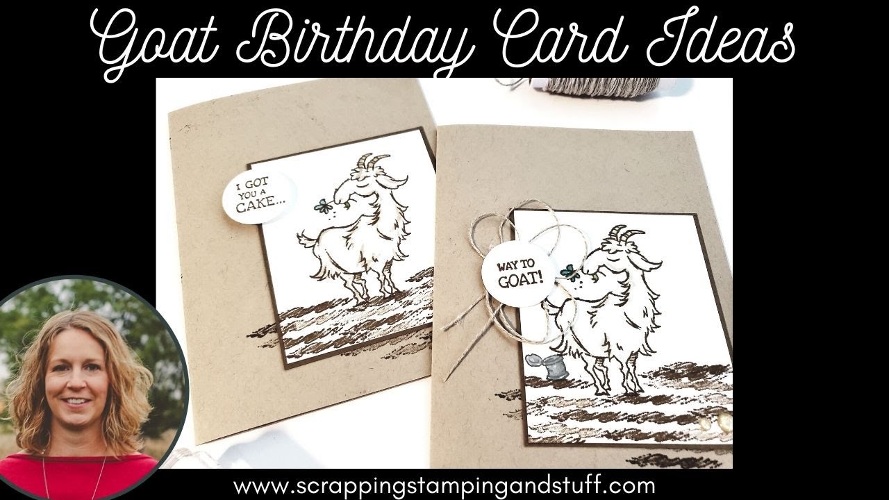 # 119 Hilarious Goat Birthday Card Idea - I Got You A Cake But I Ate It