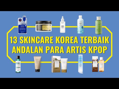 Video: TOP 10 Kosmetik Muka Korea Terbaik
