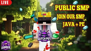 🔴 Minecraft Public SMP LIVE | Building, Exploring &amp; Playing with Viewers! #minecraftlive #shortlive