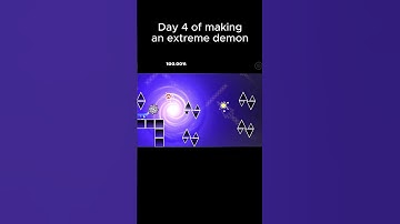Day 4 of making an extreme demon #geometrydash #gd #gaming #games