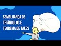 SEMELHANÇA DE TRIÂNGULOS E TEOREMA DE TALES