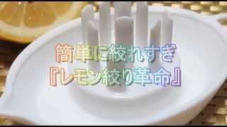 簡単に絞れちゃう『レモン絞り革命』