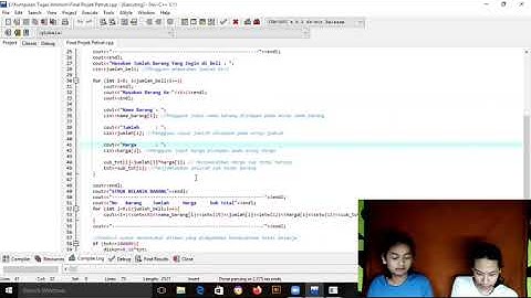 PROGRAM C++ KASIR