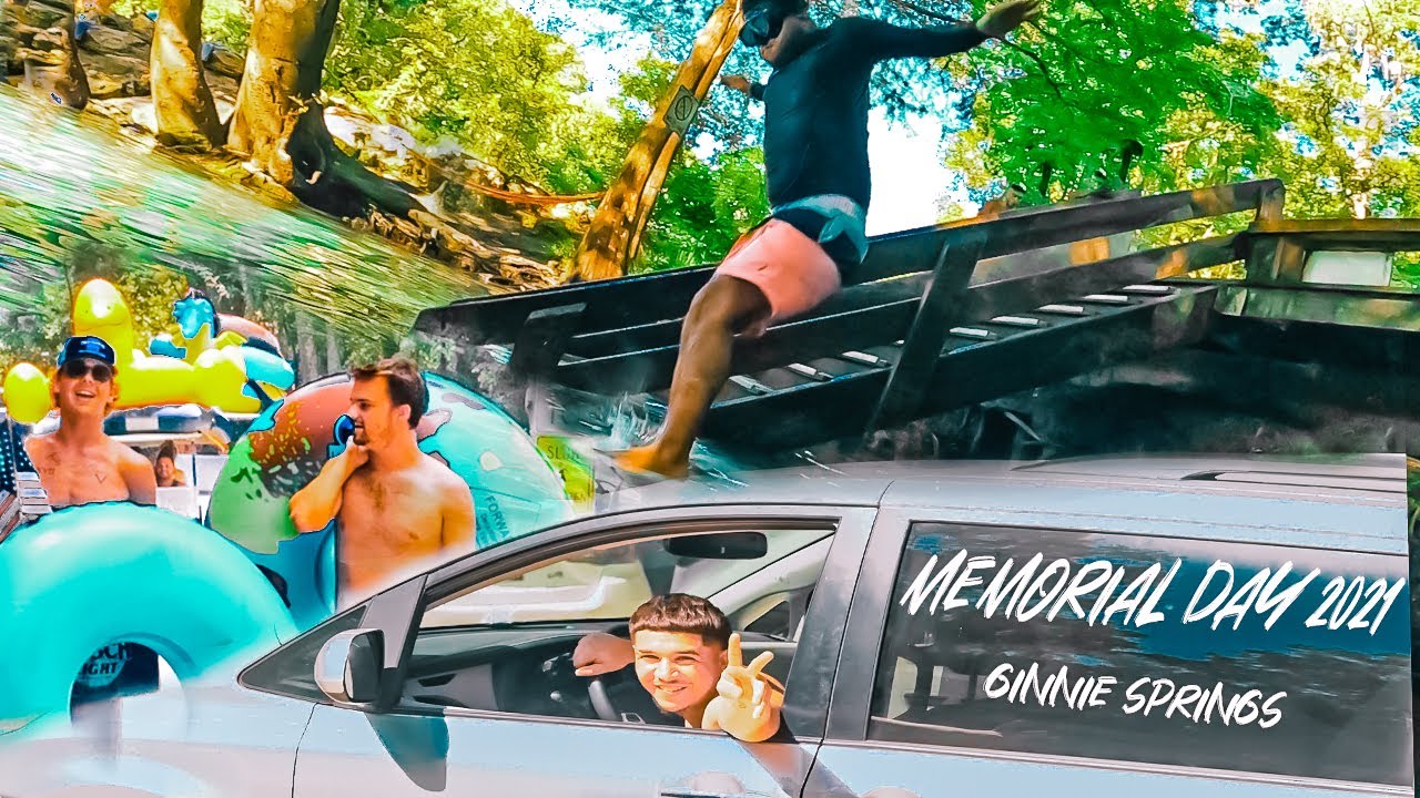 FLORIDAS BIGGEST PARTY SPOT !! GINNIE SPRINGS Memroial Day 2021 YouTube
