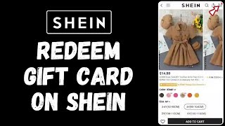 How to Redeem Gift Card on Shein