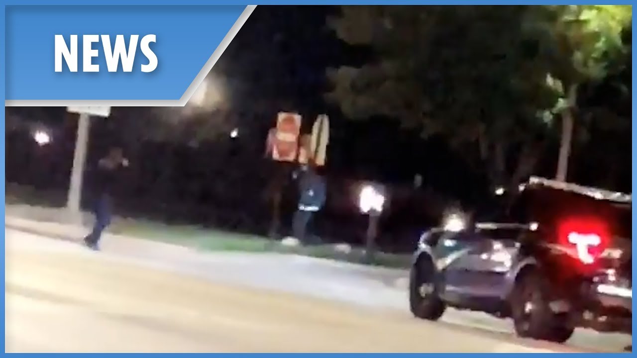 Video shows Maywood Police shooting "fleeing" man YouTube