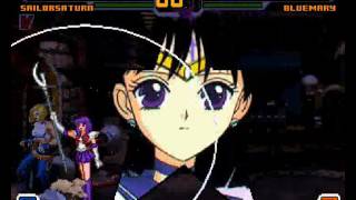 Mugen  Sailor Saturn Vs Blue Mary
