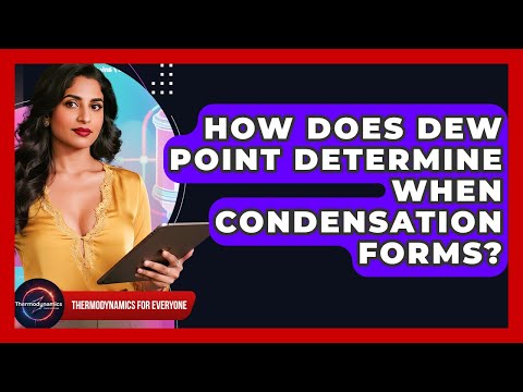 How Does Dew Point Determine When Condensation Forms? - Thermodynamics For Everyone